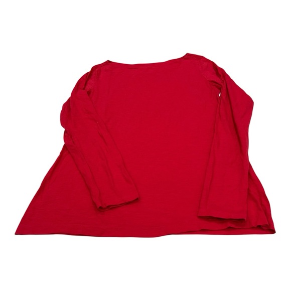 LOFT Scarlet Long Sleeve Tee - Picture 1 of 8